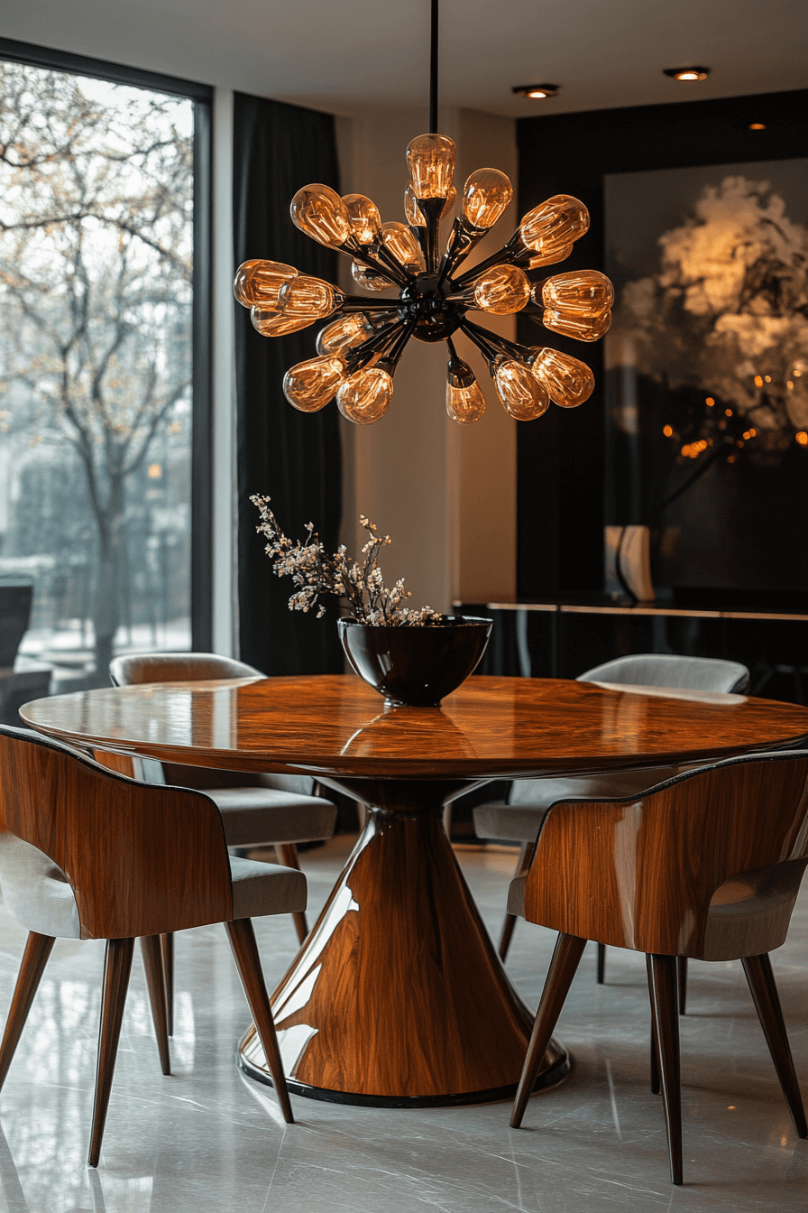 29 Modern Vintage Dining Room Ideas That Will Elevate Your Mealtime Experience 16 modern vintage dining room