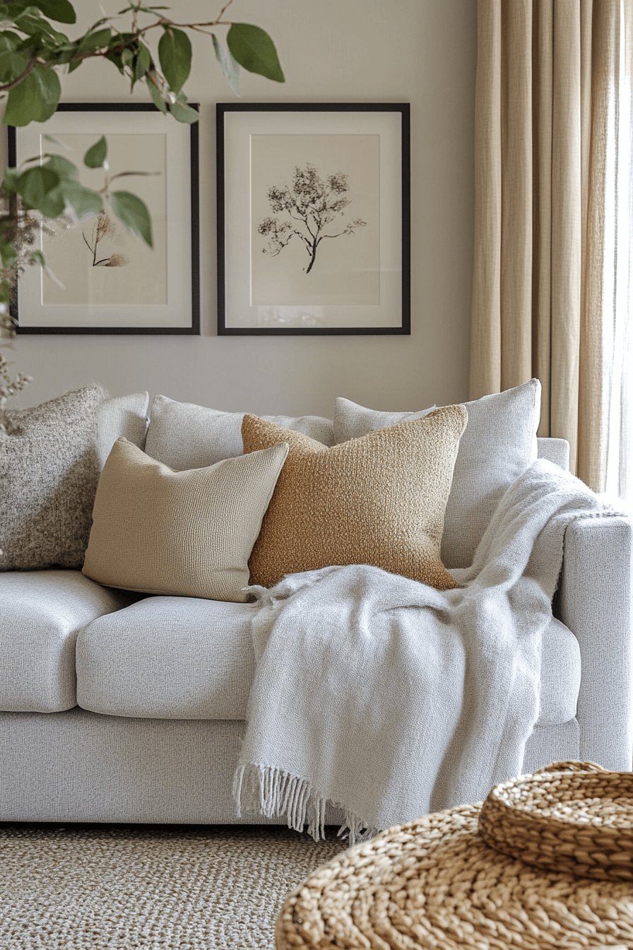 29 Gray Couch Living Room Looks That Never Go Out of Style 16 gray couch living room