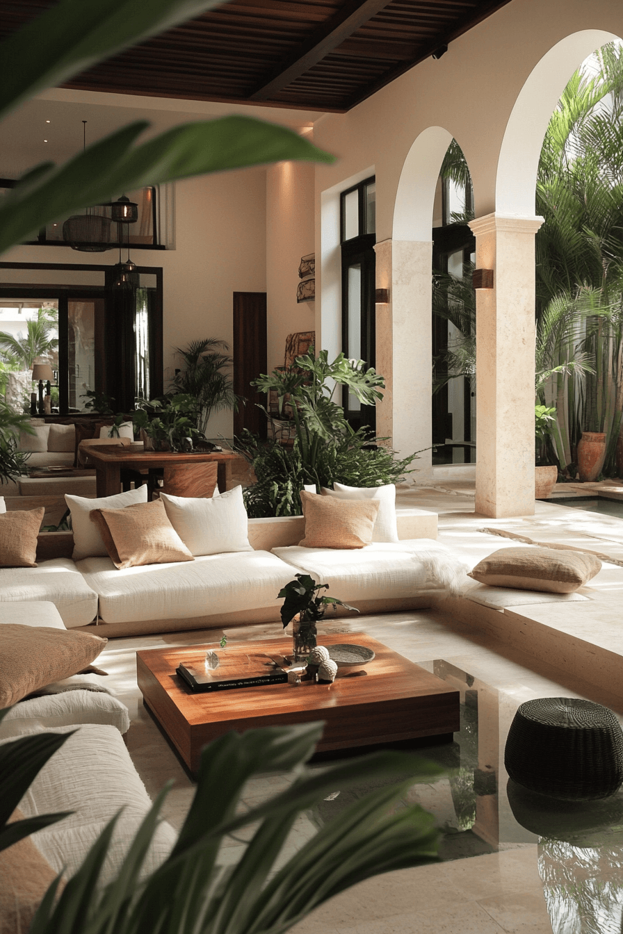 29 Tropical Interior Design Living Rooms to Refresh Your Space with Island Vibes 16 tropical interior design living rooms