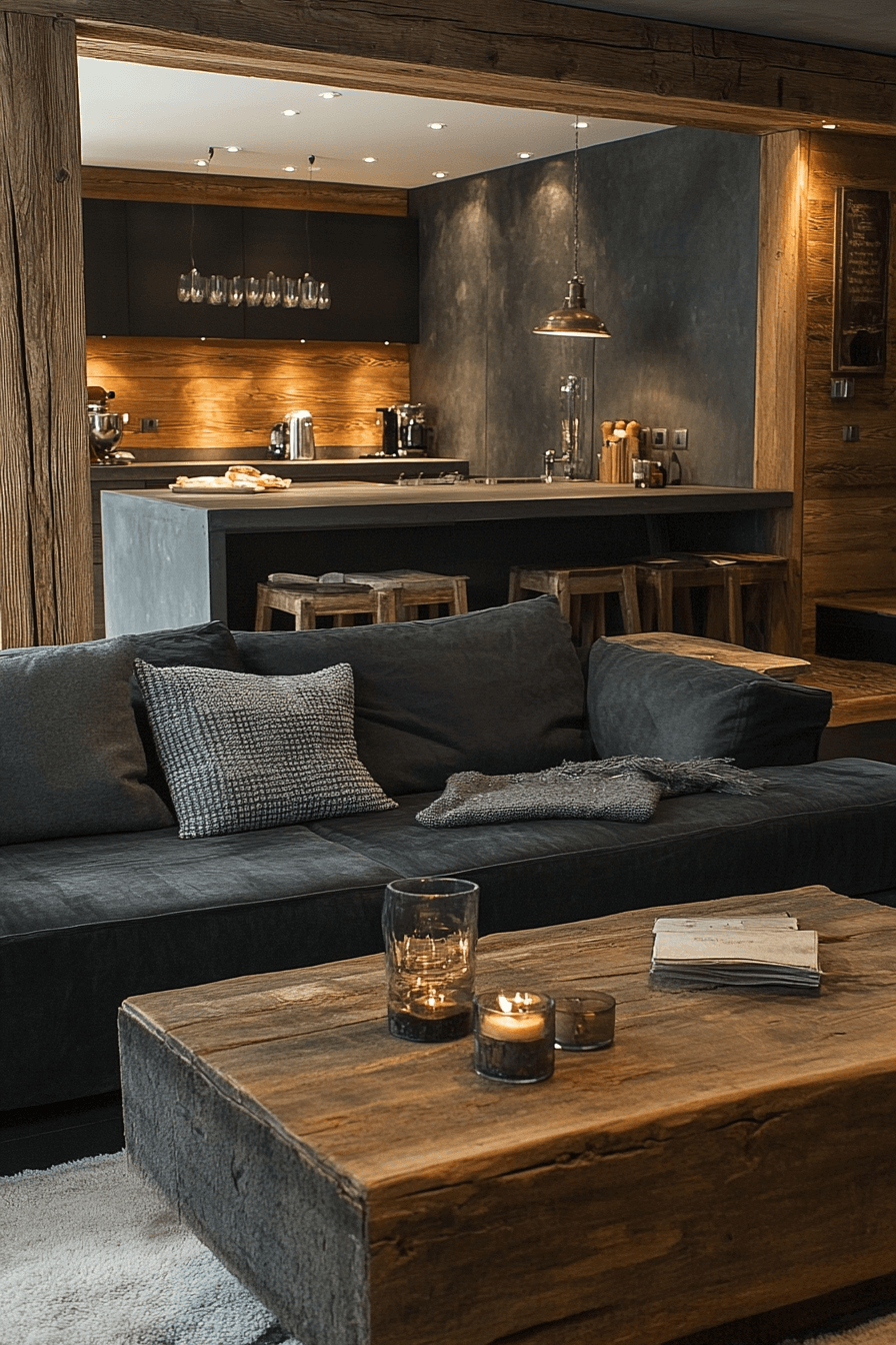 29 Dark Gray Couch Living Room Designs to Refresh Your Gathering Space 17 dark gray couch living room