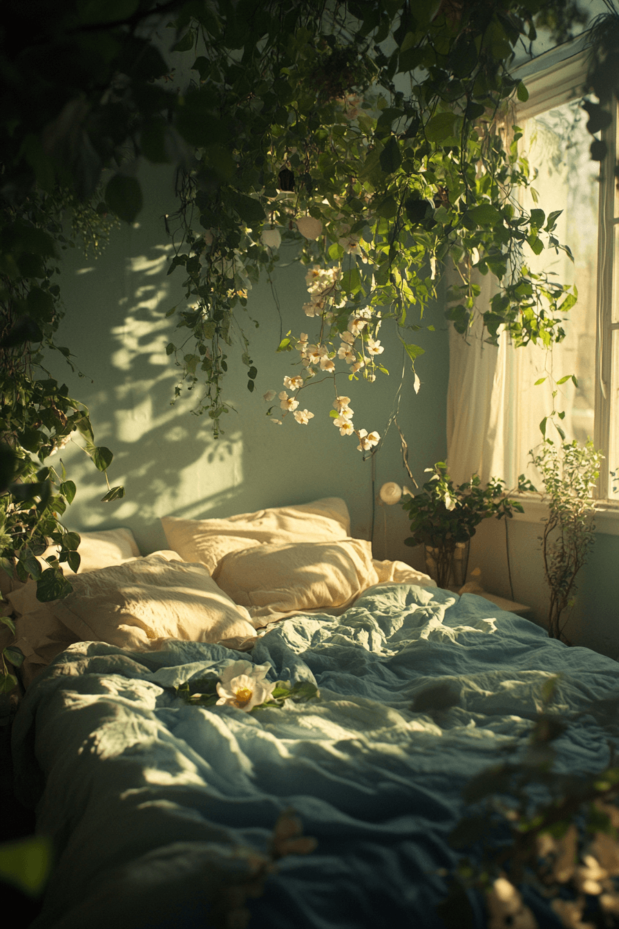 29 Botanical Bedrooms That Embrace Green Living in Style 17 botanical bedrooms