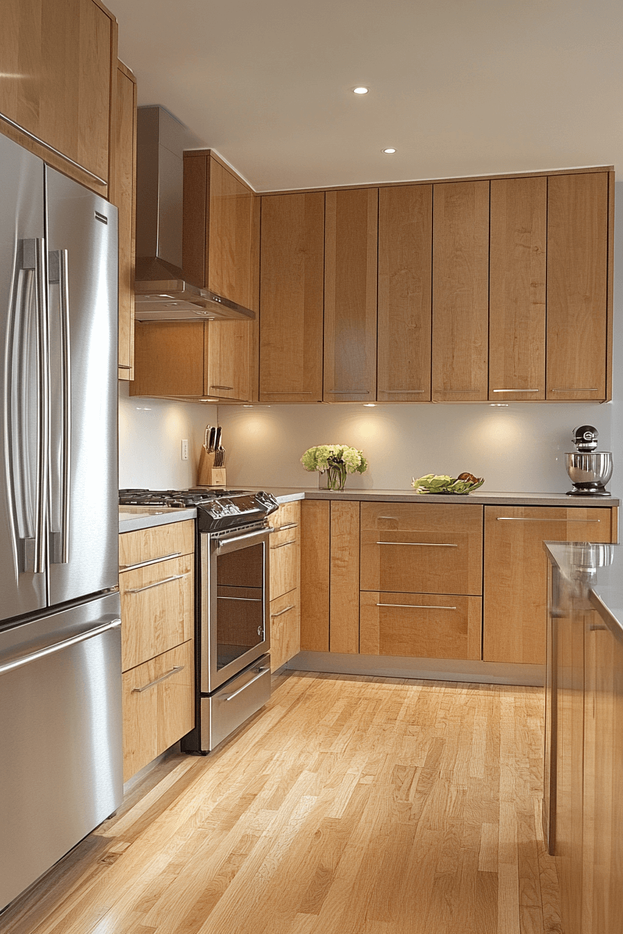 29 Maple Kitchen Cabinets That Make a Lasting Impression 17 Maple Kitchen Cabinets