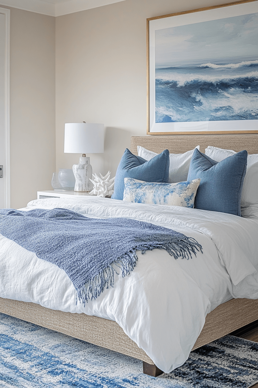 29 Coastal Cottage Bedroom Spaces That Mix Comfort with Coastal Flair 17 coastal cottage bedroom