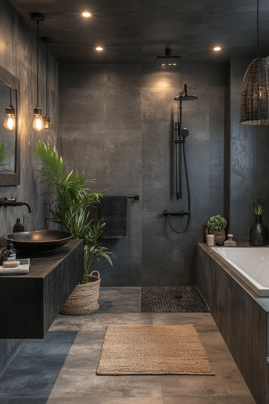 29 Industrial Bathroom Ideas That Turn Raw Details Into Refined Style 17 industrial bathroom ideas