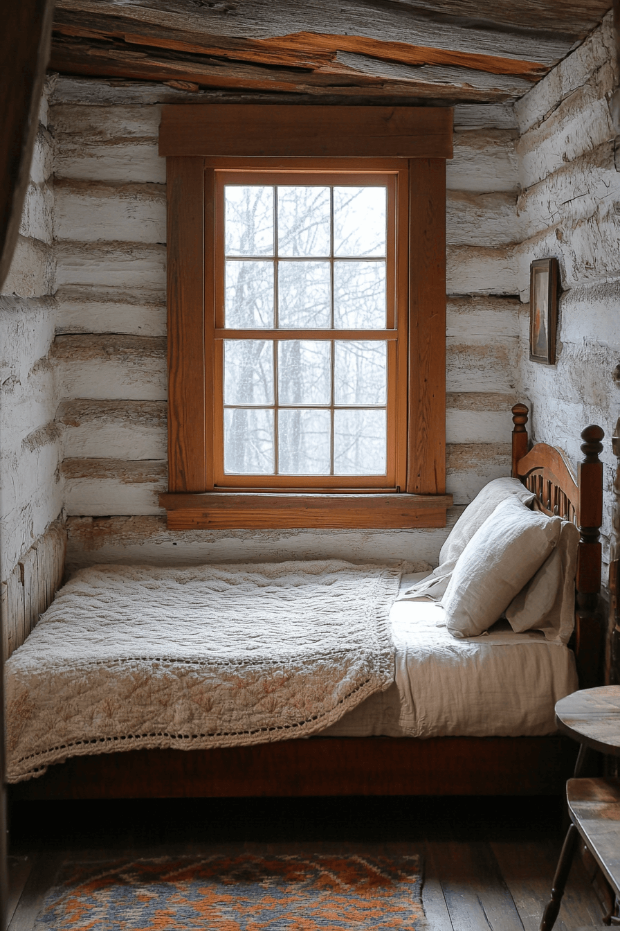 29 Old Cabin Interior Bedroom Styles Full of Nostalgic Charm 17 old cabin interior bedroom