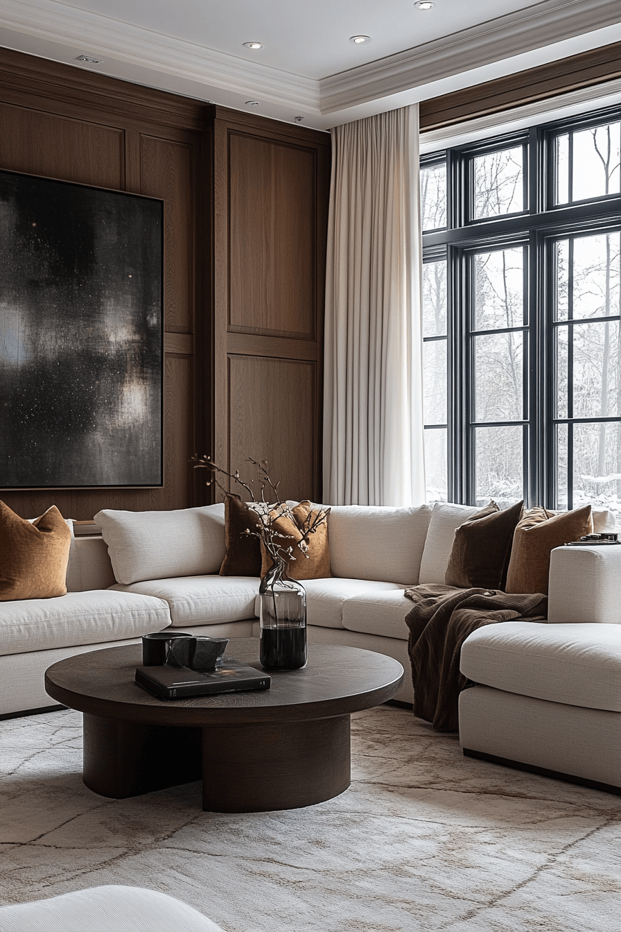 29 Moody Neutral Living Room Inspirations for a Perfectly Balanced Living Area 17 moody neutral living room