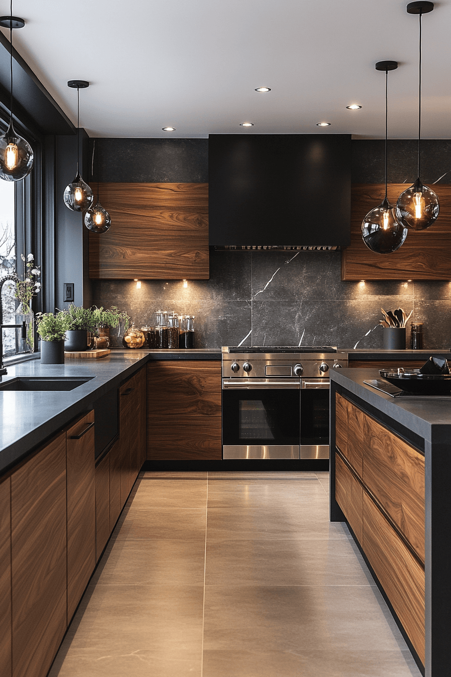 29 Dark Kitchen Aesthetic Touches to Create Your Dream Culinary Retreat 18 dark kitchen aesthetic