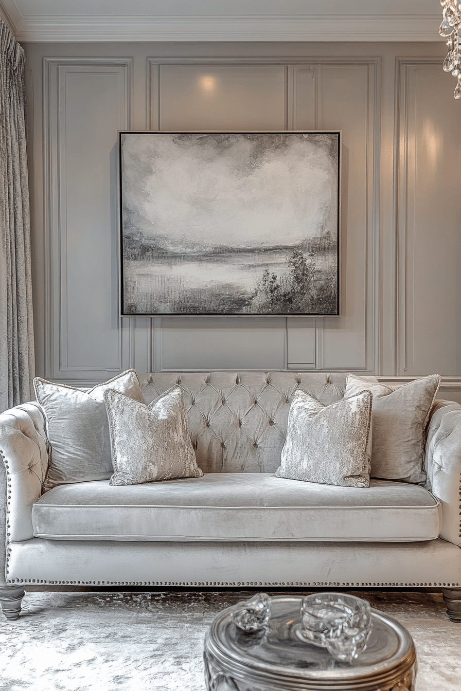 29 Gray Couch Living Room Looks That Never Go Out of Style 18 gray couch living room