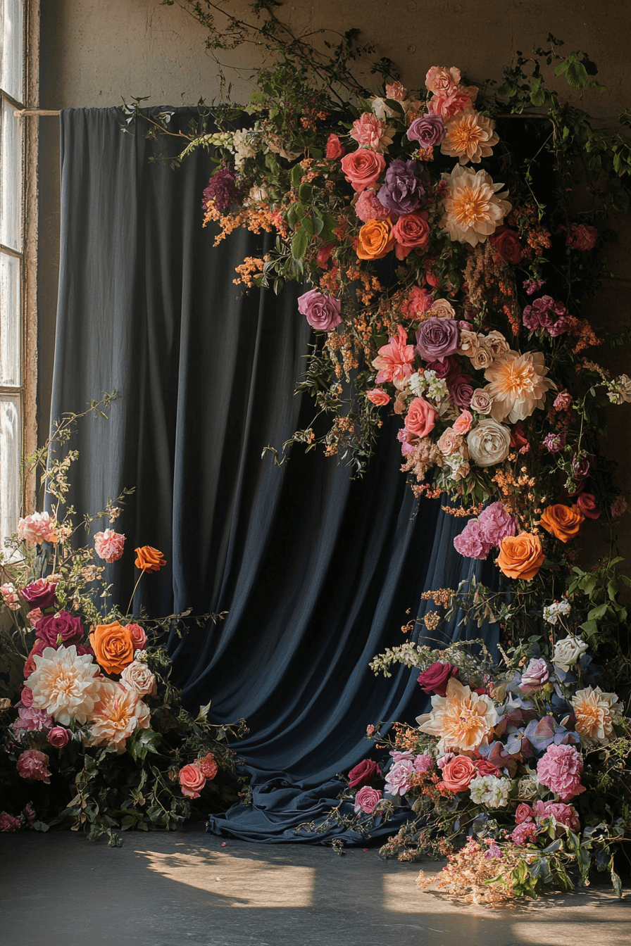 29 Moody Wedding Ideas to Add Romance and Mystery to Your Special Day 18 moody wedding