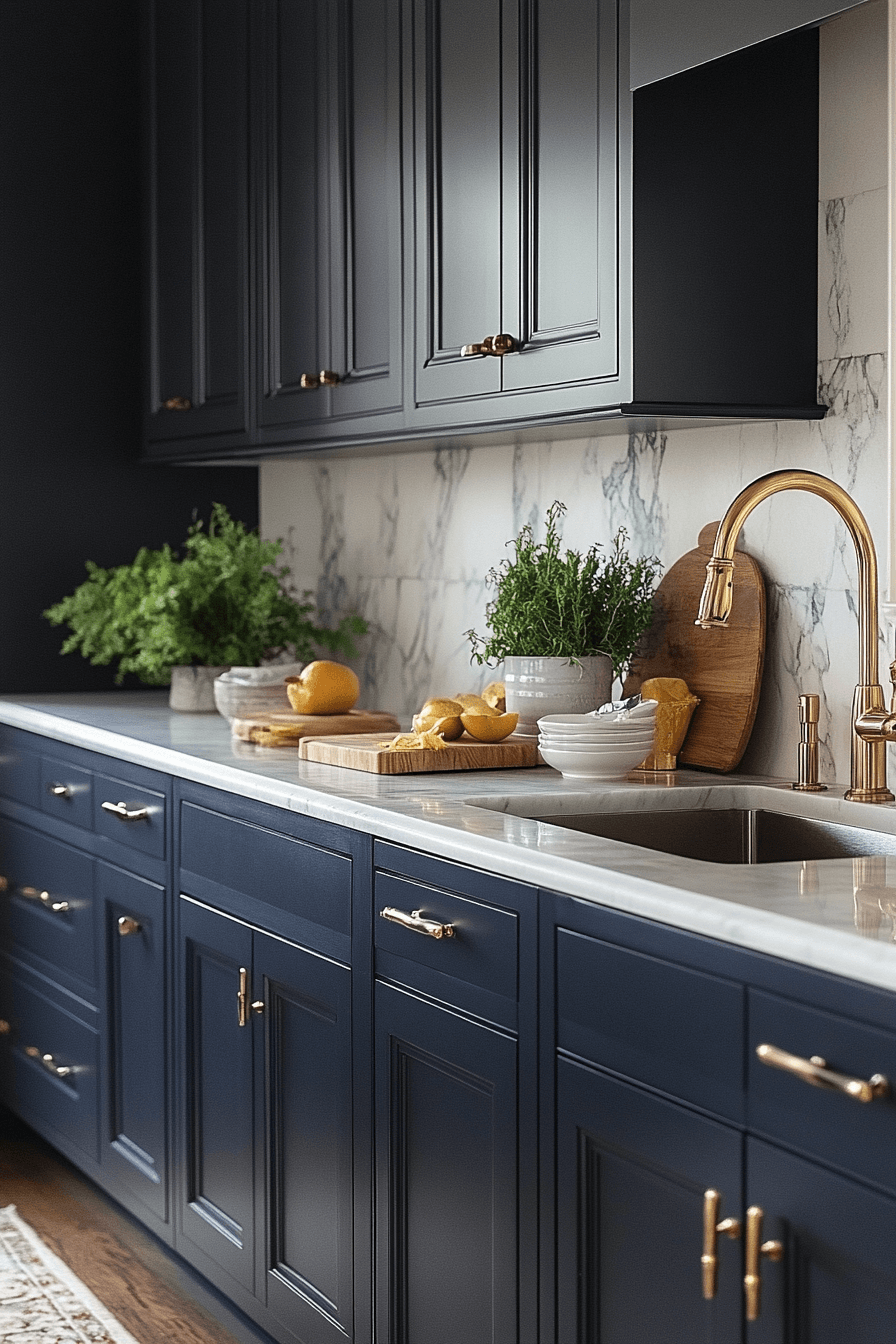 29 Dark and Moody Kitchen Spaces That Turn Everyday Cooking into Art 18 dark and moody kitchen