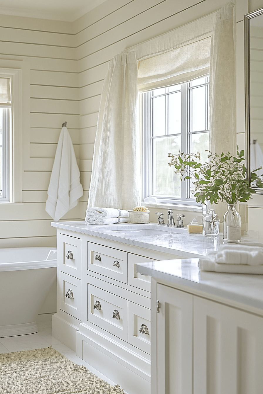 29 Coastal Cottage Bathroom Tips to Infuse Your Home with Coastal Cool 18 coastal cottage bathroom