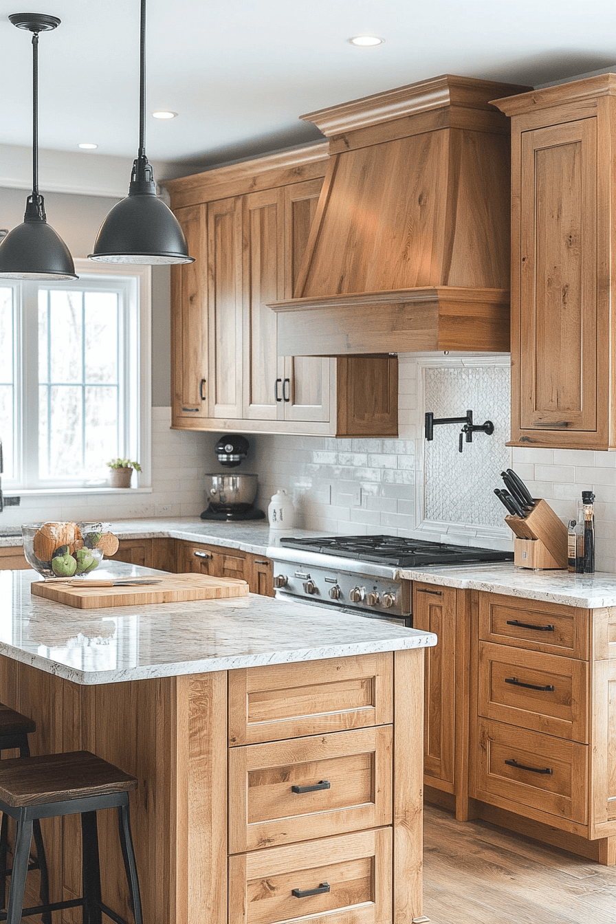 29 Maple Kitchen Cabinets That Make a Lasting Impression 19 Maple Kitchen Cabinets