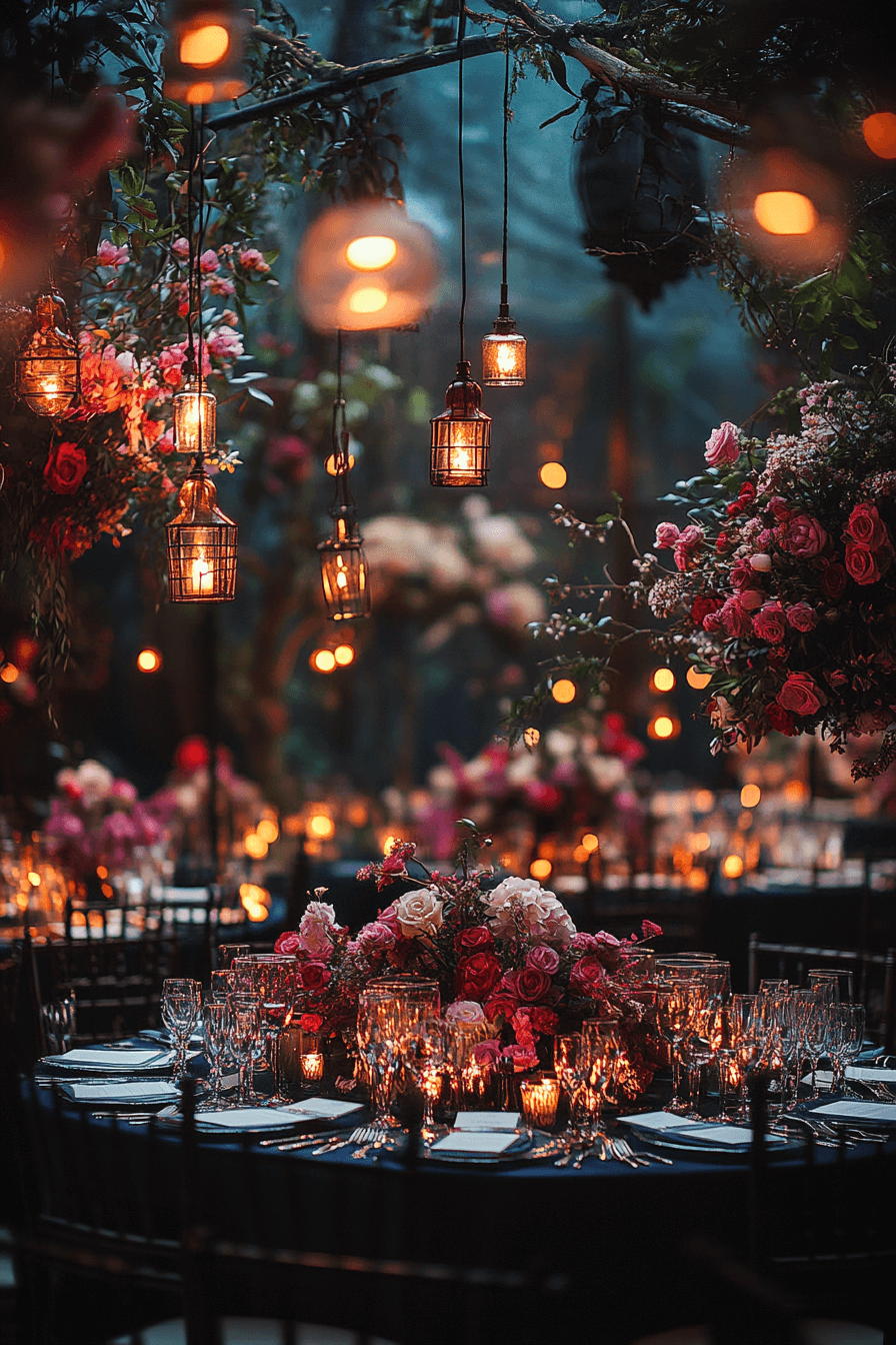29 Moody Wedding Ideas to Add Romance and Mystery to Your Special Day 19 moody wedding