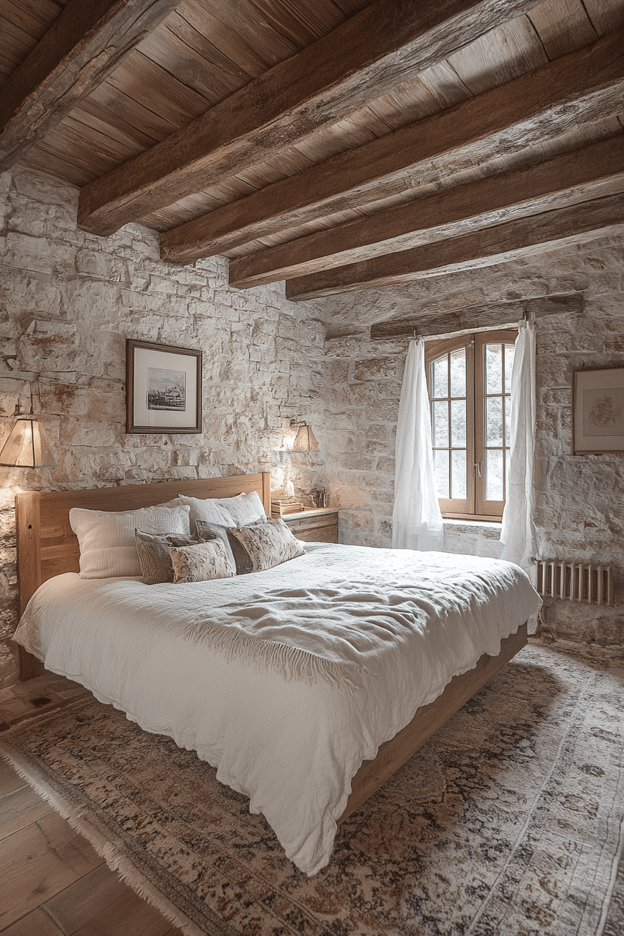 29 Old Cabin Interior Bedroom Styles Full of Nostalgic Charm 19 old cabin interior bedroom