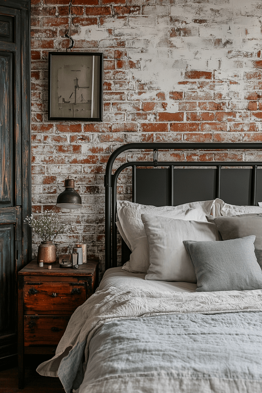 29 Industrial Bedroom Design Inspirations That Feel Fresh and Functional 2 industrial bedroom design