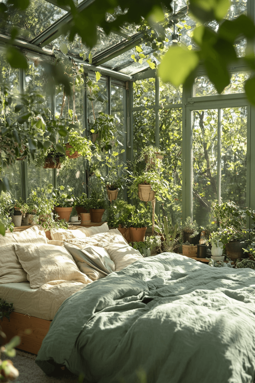 29 Botanical Bedrooms That Embrace Green Living in Style 2 botanical bedrooms