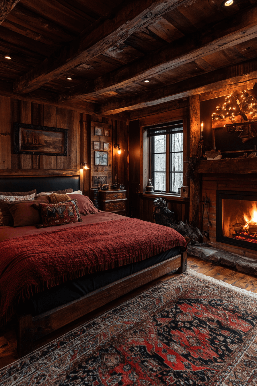 29 Old Cabin Interior Bedroom Styles Full of Nostalgic Charm 2 old cabin interior bedroom