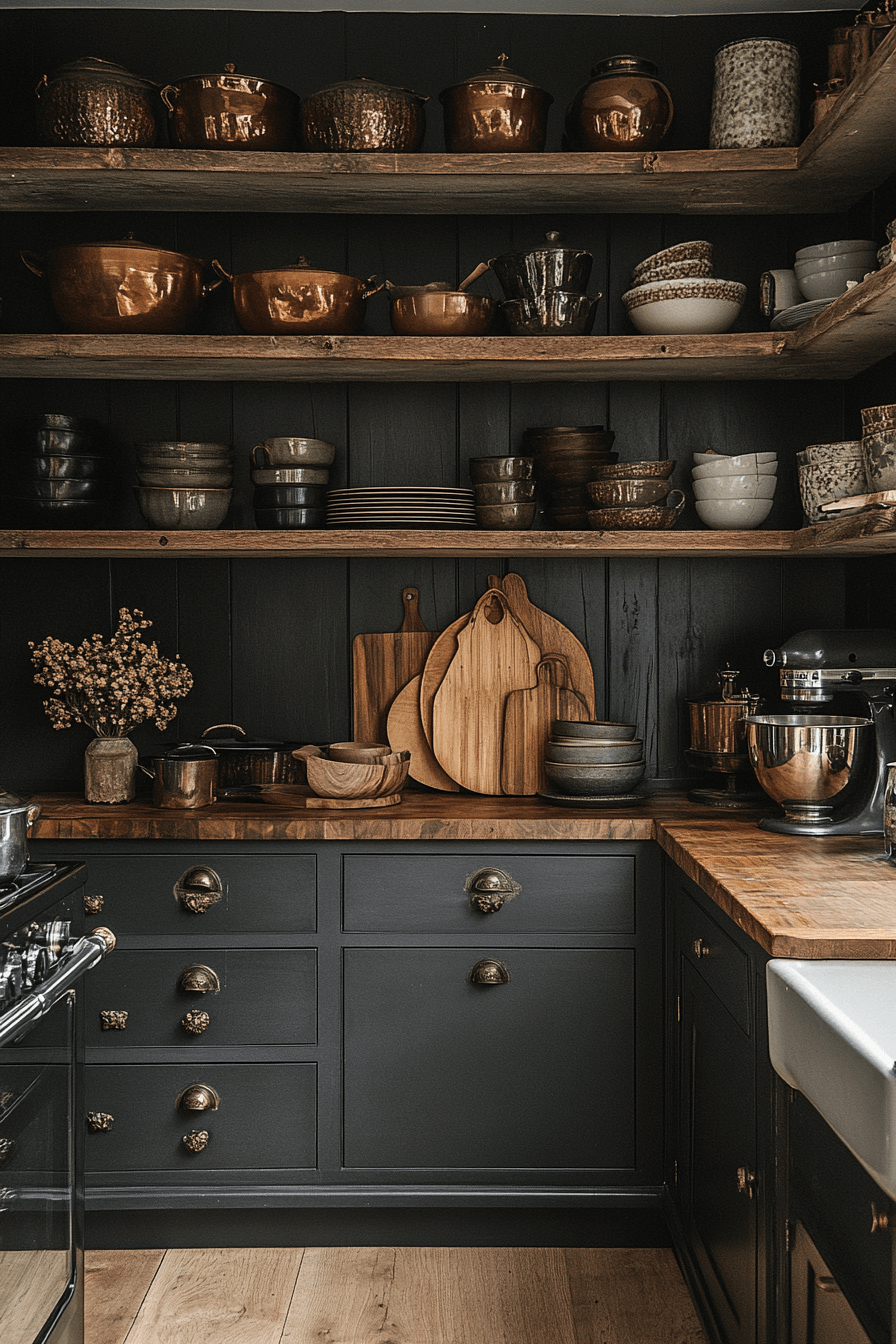 29 Dark Academia Kitchen Designs for Lovers of Literature and Aesthetics 2 dark academia kitchen
