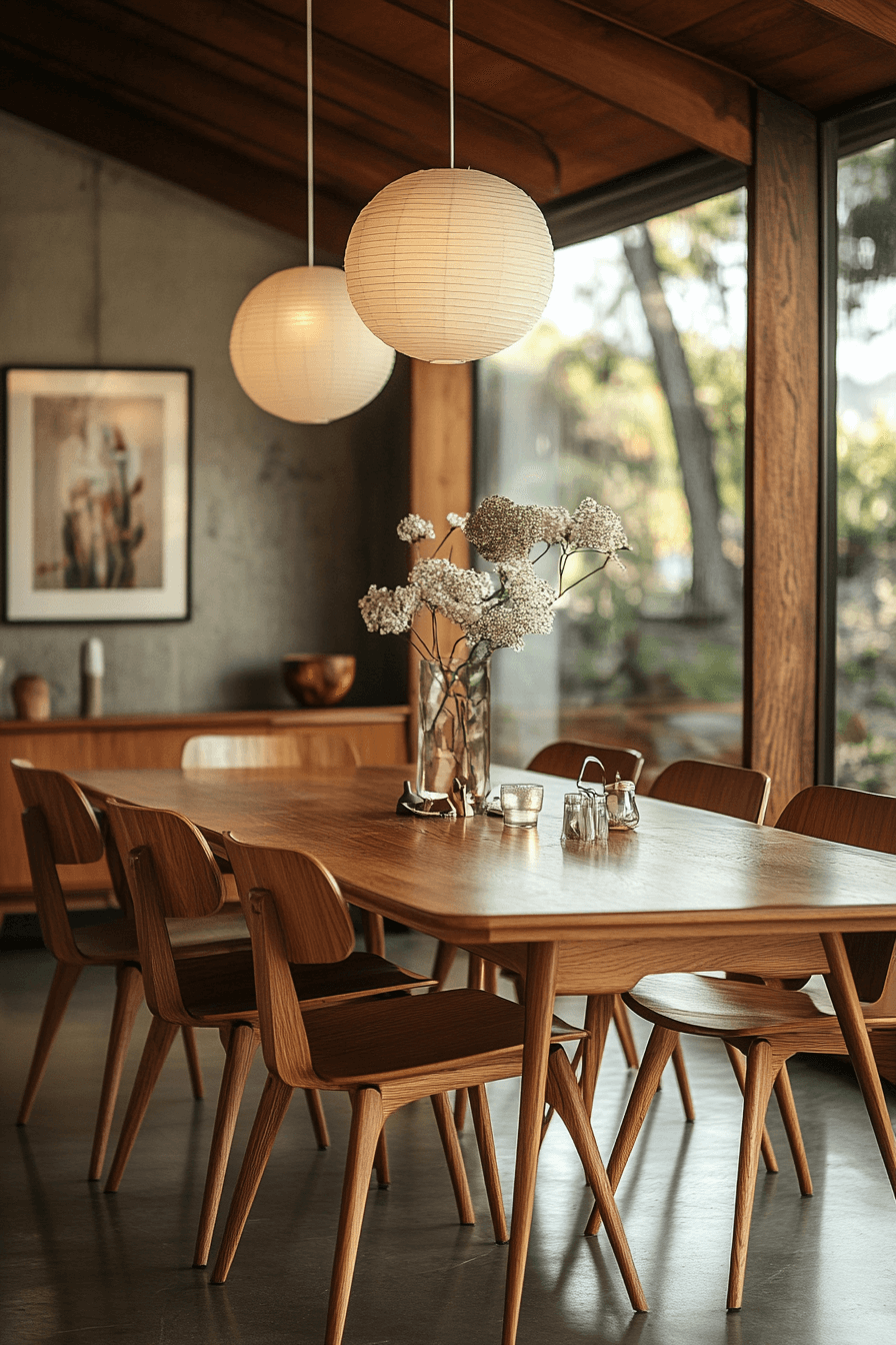 29 Modern Vintage Dining Room Ideas That Will Elevate Your Mealtime Experience 2 modern vintage dining room