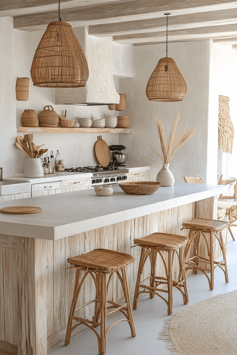 29 Tropical Kitchen Design Upgrades to Brighten Your Cooking Routine 20 tropical kitchen design