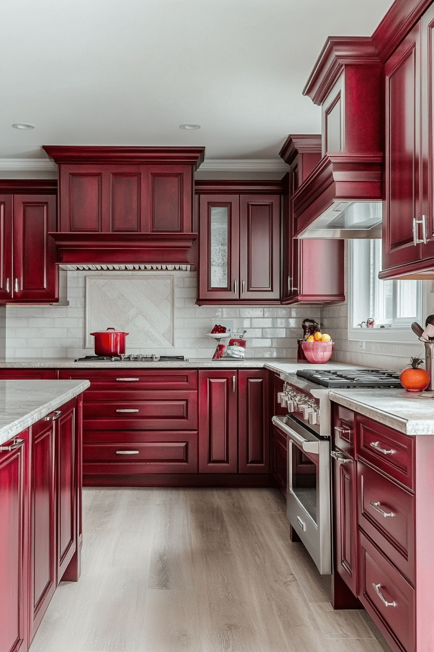 29 Cherry Kitchen Cabinets to Refresh Your Space with Classic Appeal 20 Cherry Kitchen Cabinets