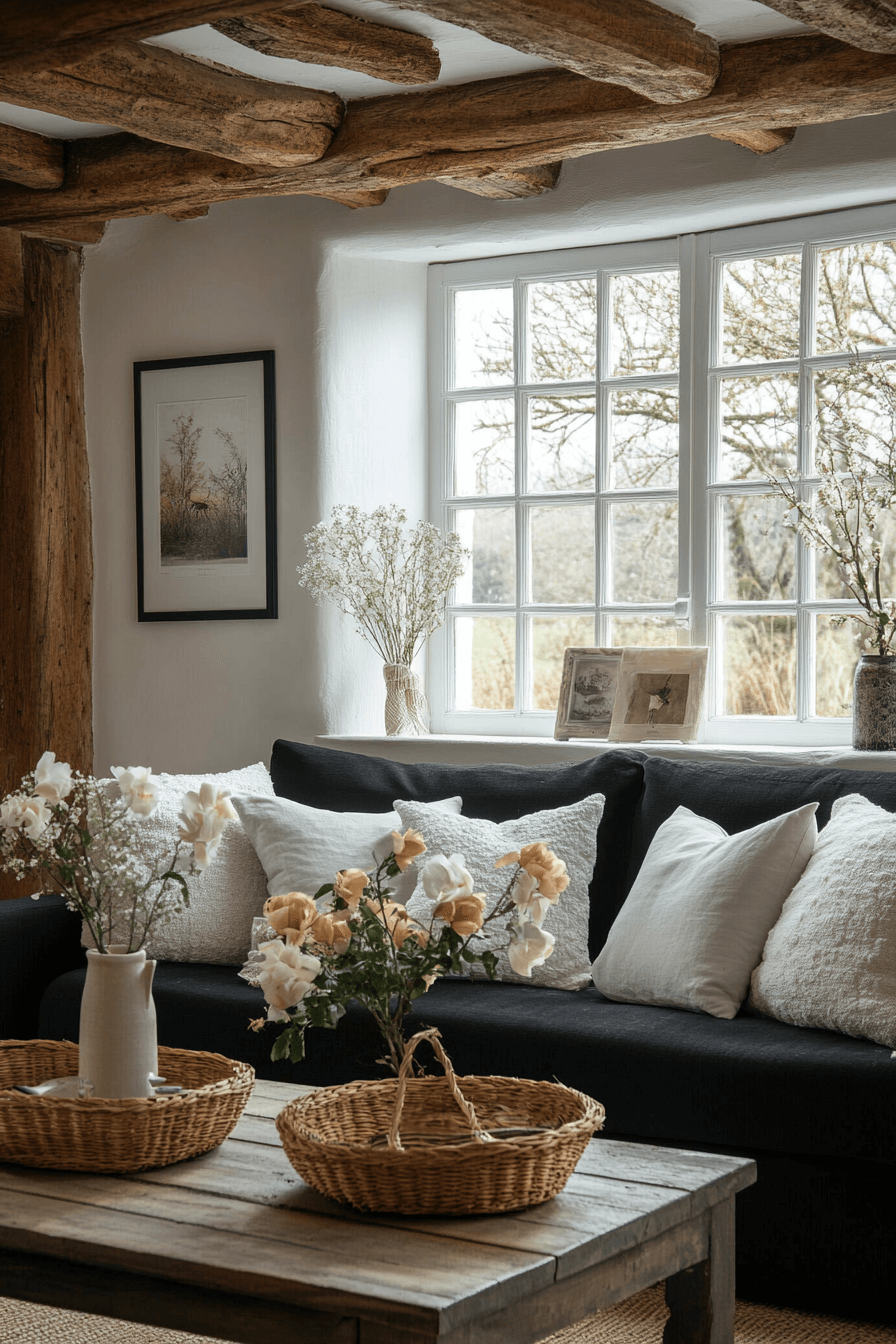 29 Black and White Living Room Decor Ideas That Make a Strong Statement 20 black and white living room decor