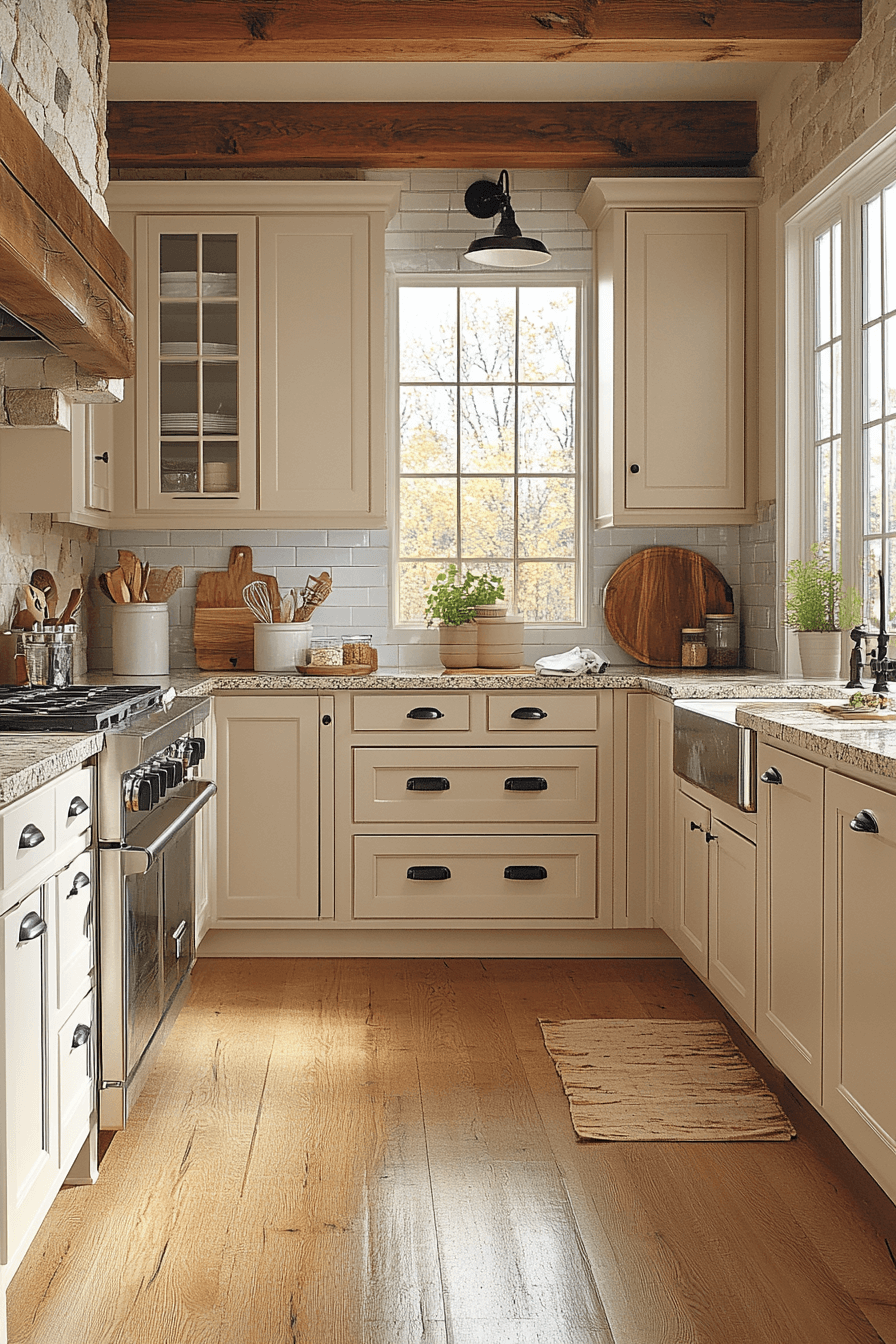 29 Neutral Kitchen Cabinets That Create a Warm and Welcoming Vibe 20 Neutral Kitchen Cabinets
