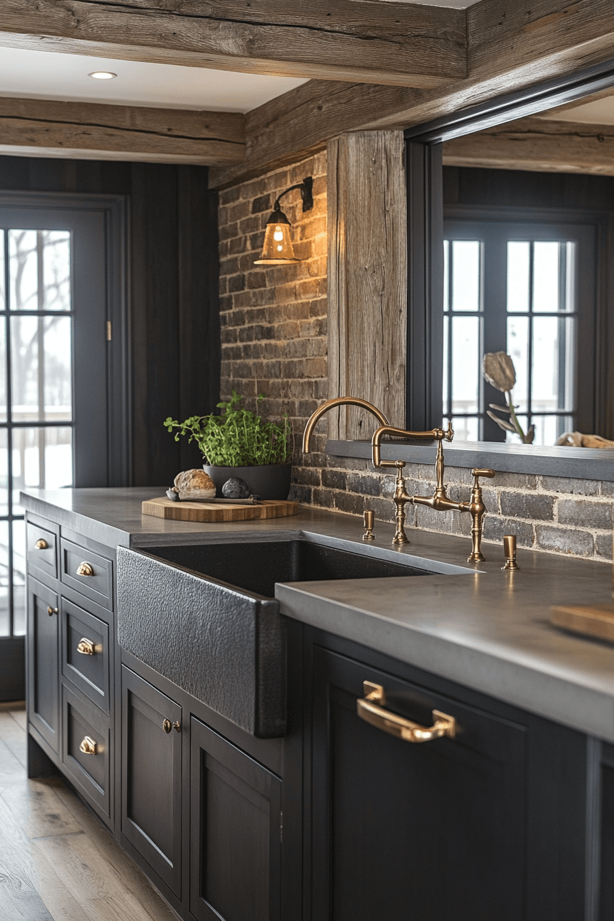 29 Dark Kitchen Aesthetic Touches to Create Your Dream Culinary Retreat 20 dark kitchen aesthetic