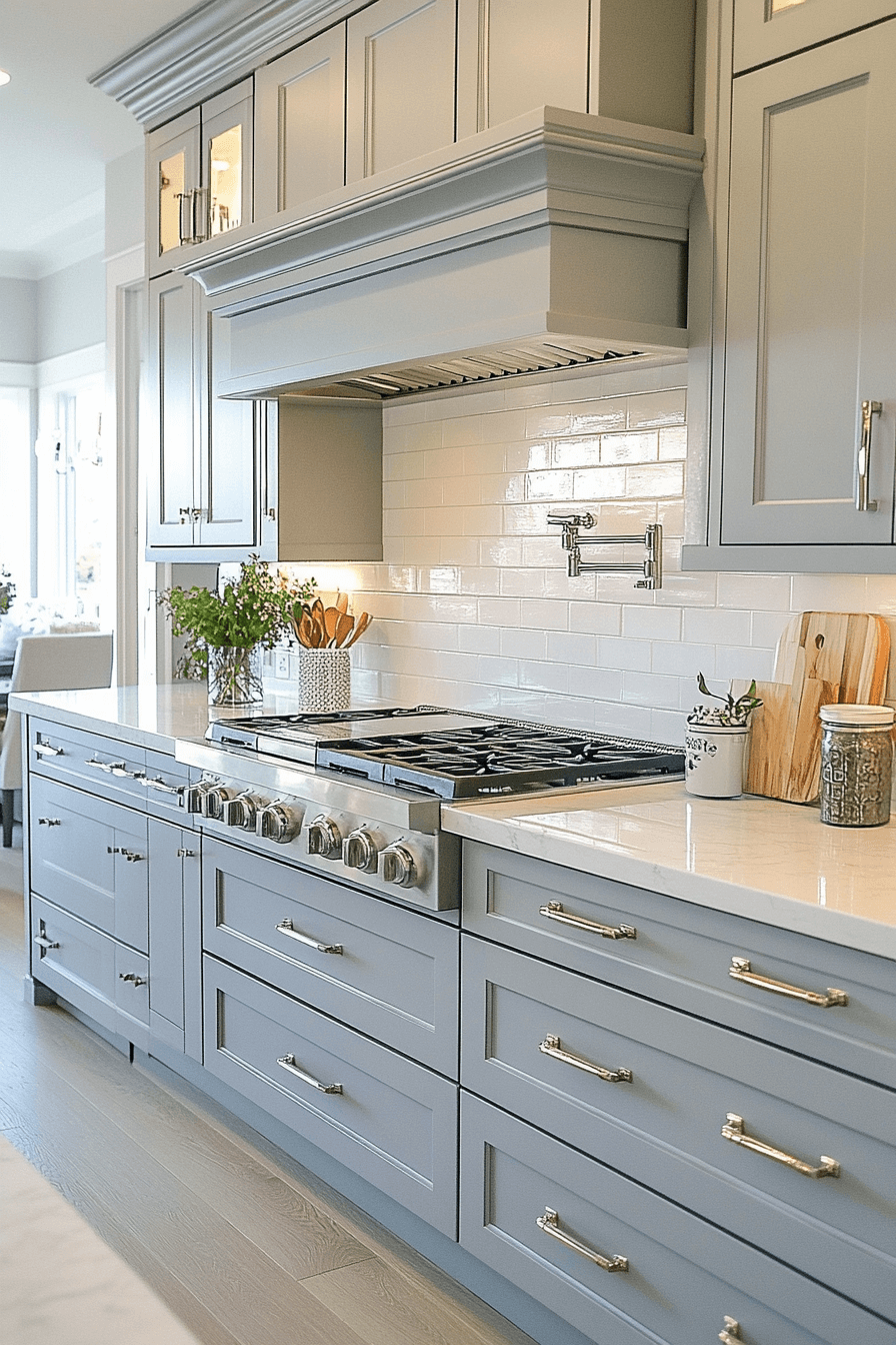 29 Light Grey Kitchen Cabinets for a Clean and Contemporary Vibe 21 light grey kitchen cabinets