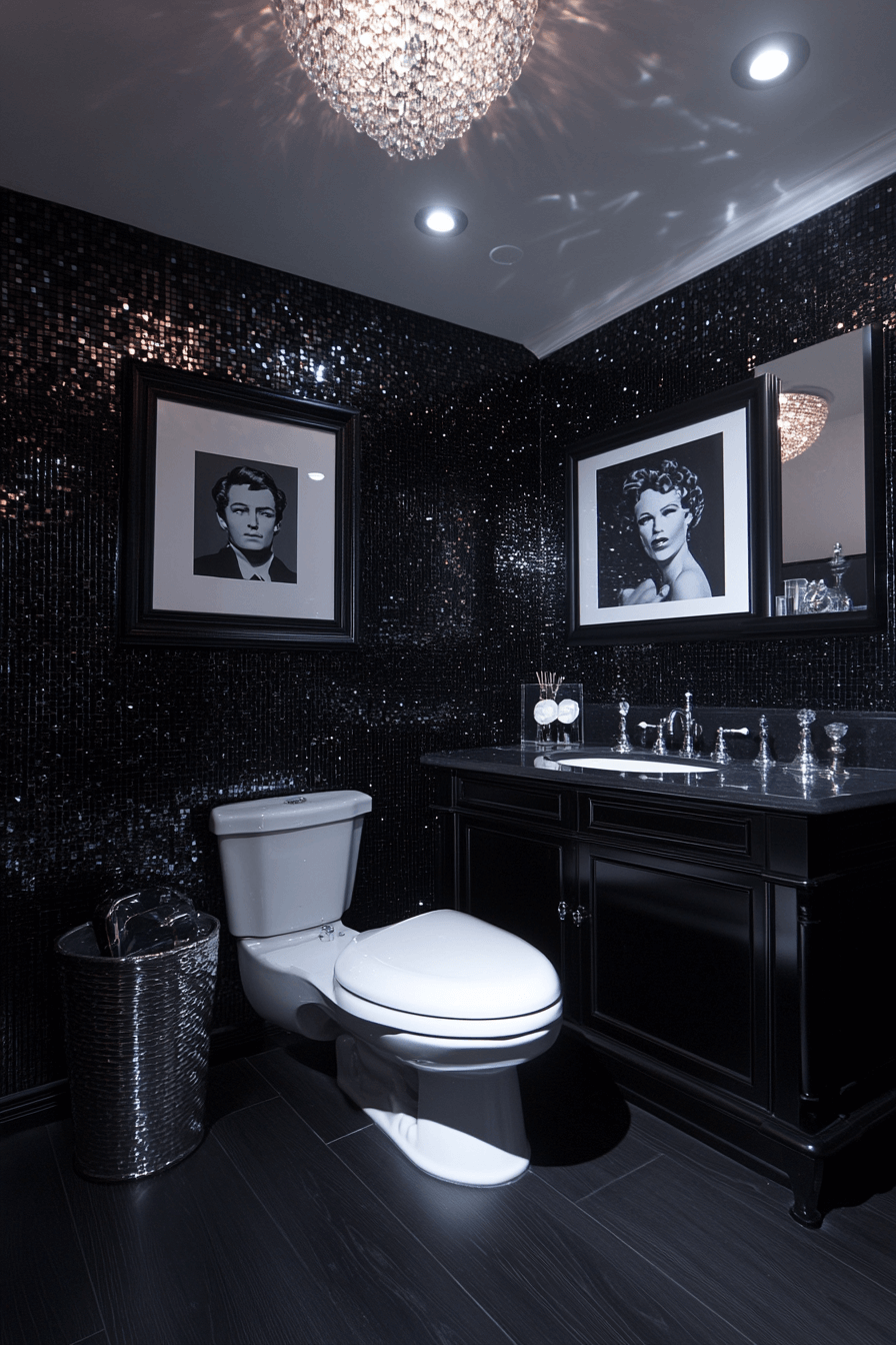 29 Moody Vintage Bathroom Ideas to Create a Timeless and Cozy Retreat 21 moody vintage bathroom