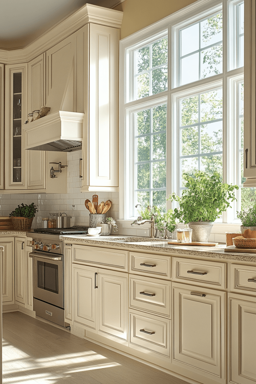 29 Neutral Kitchen Cabinets That Create a Warm and Welcoming Vibe 21 Neutral Kitchen Cabinets