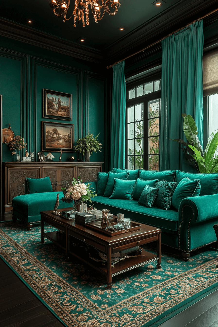 29 Green Living Room Decor Inspirations for a Fresh Modern Makeover 21 green living room decor