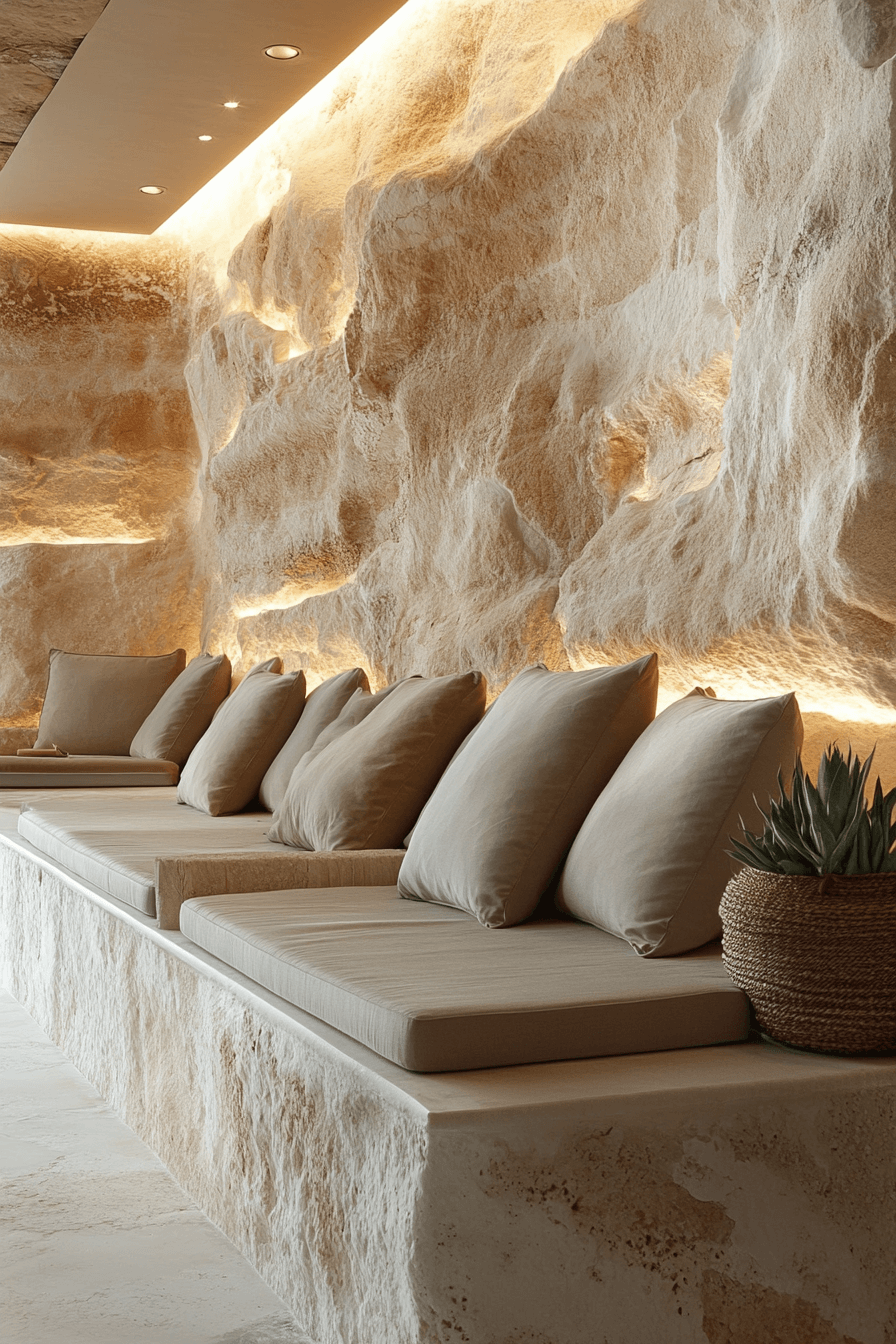 29 Stone Wall Interior Concepts That Make Your Space Stand Out 21 stone wall interior