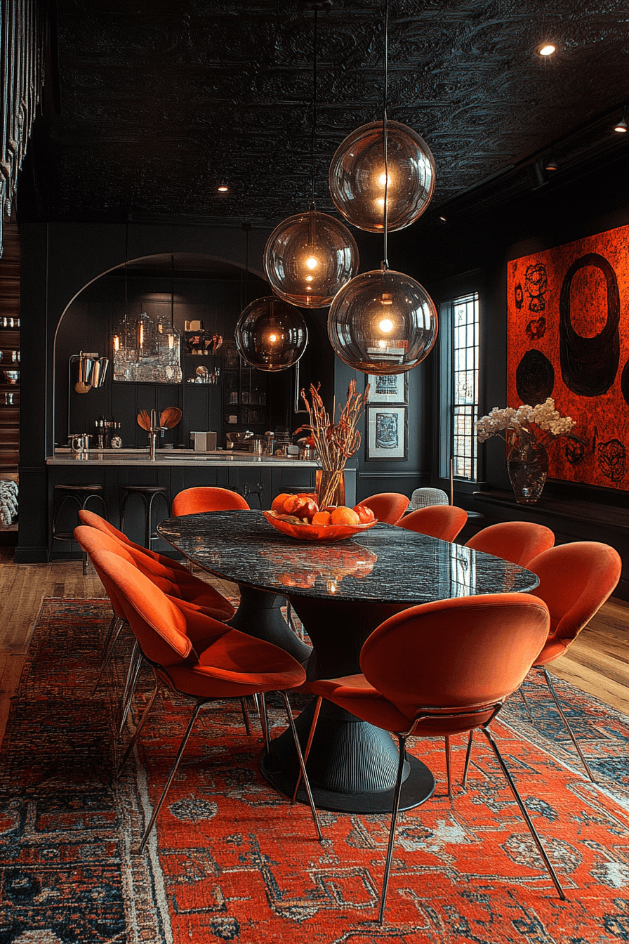 29 Modern Vintage Dining Room Ideas That Will Elevate Your Mealtime Experience 21 modern vintage dining room