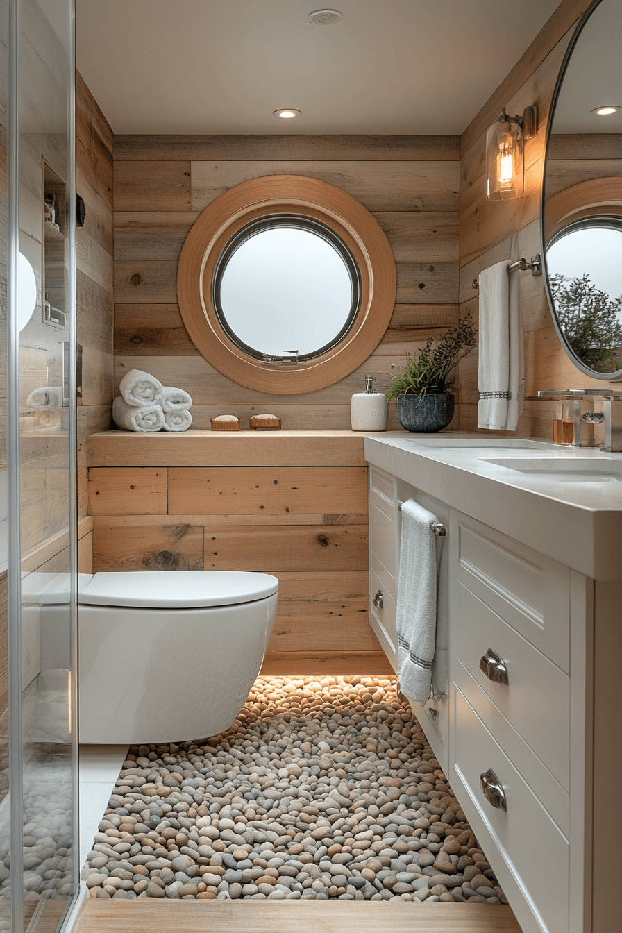 29 Old Cabin Interior Bathroom Inspirations for a Peaceful Escape 21 old cabin interior bathroom