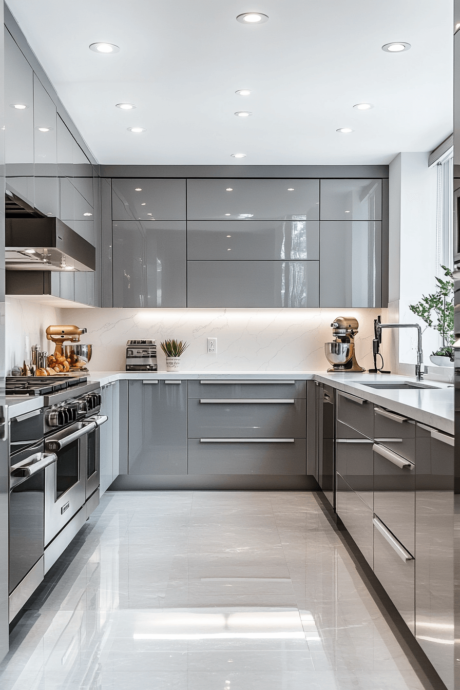 29 Grey Kitchen Cabinets to Transform Your Kitchen with Ease 21 grey kitchen cabinets