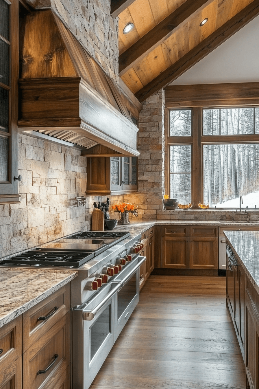29 Cabin Kitchens That Blend Rustic Charm with Modern Style 22 cabin kitchens