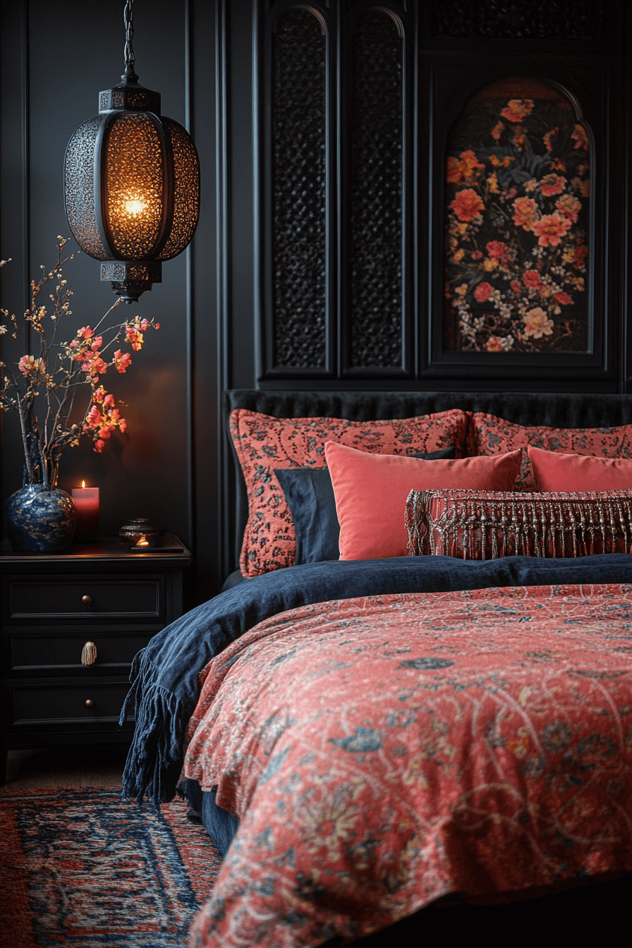 29 Moody Vintage Bedroom Ideas to Add Personality and Comfort to Your Room 22 moody vintage bedroom