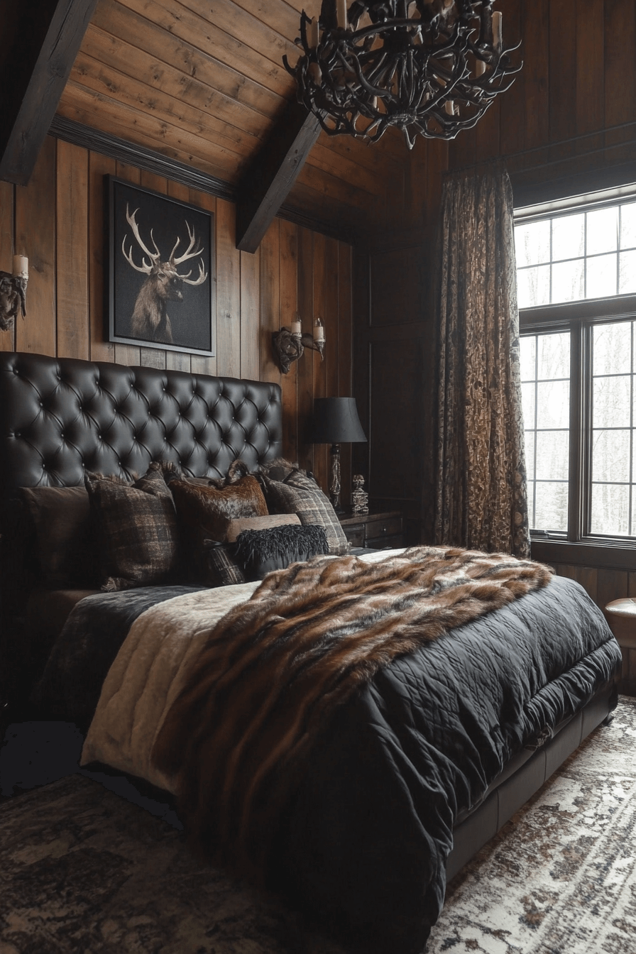 29 Old Cabin Interior Bedroom Styles Full of Nostalgic Charm 22 old cabin interior bedroom
