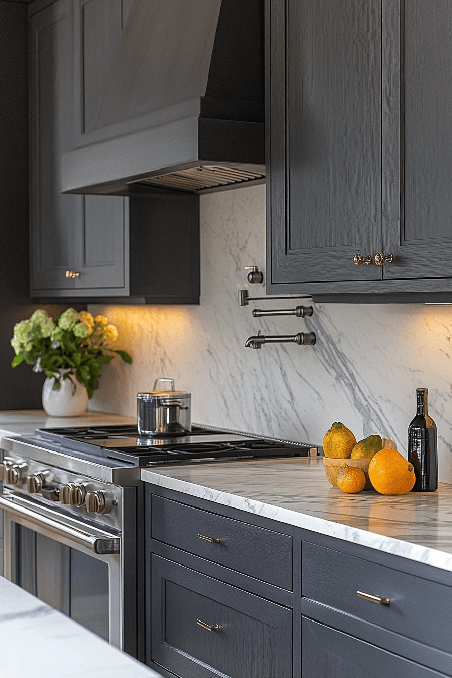 29 Dark and Moody Kitchen Spaces That Turn Everyday Cooking into Art 22 dark and moody kitchen