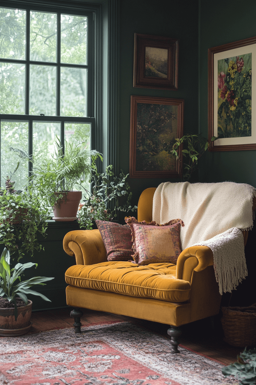 29 Green Living Room Decor Inspirations for a Fresh Modern Makeover 22 green living room decor