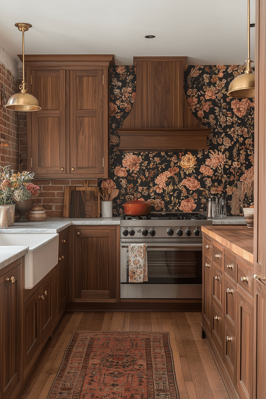 29 Walnut Kitchen Cabinets That Exude Understated Luxury 22 Walnut Kitchen Cabinets