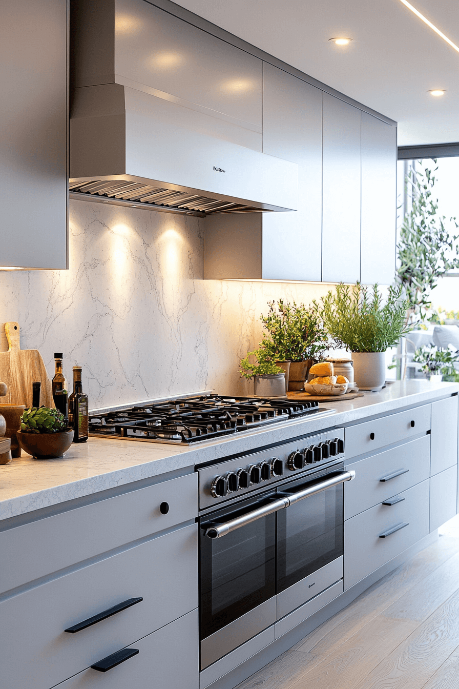 29 Light Grey Kitchen Cabinets for a Clean and Contemporary Vibe 23 light grey kitchen cabinets