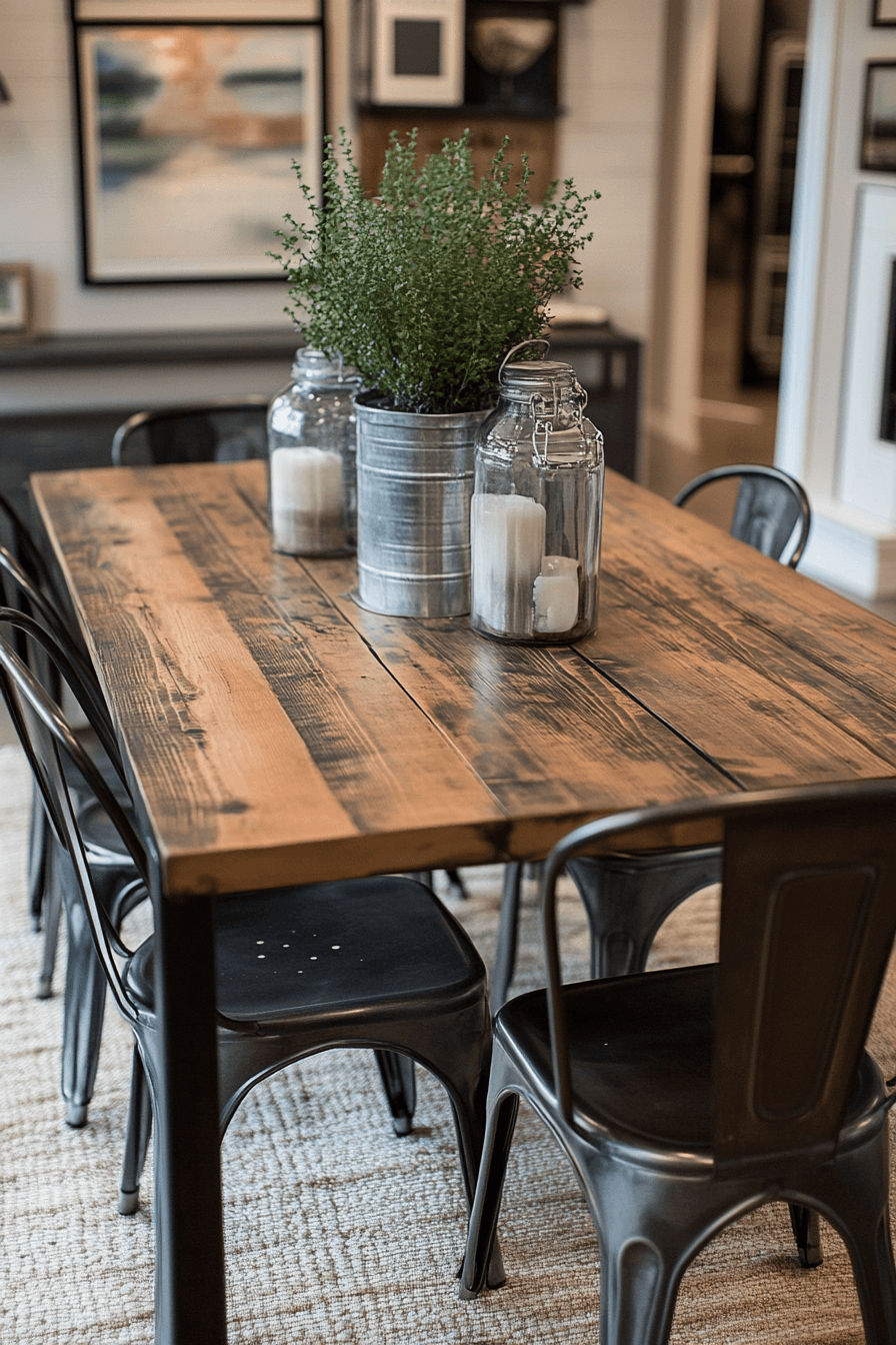 29 Modern Vintage Dining Room Ideas That Will Elevate Your Mealtime Experience 23 modern vintage dining room