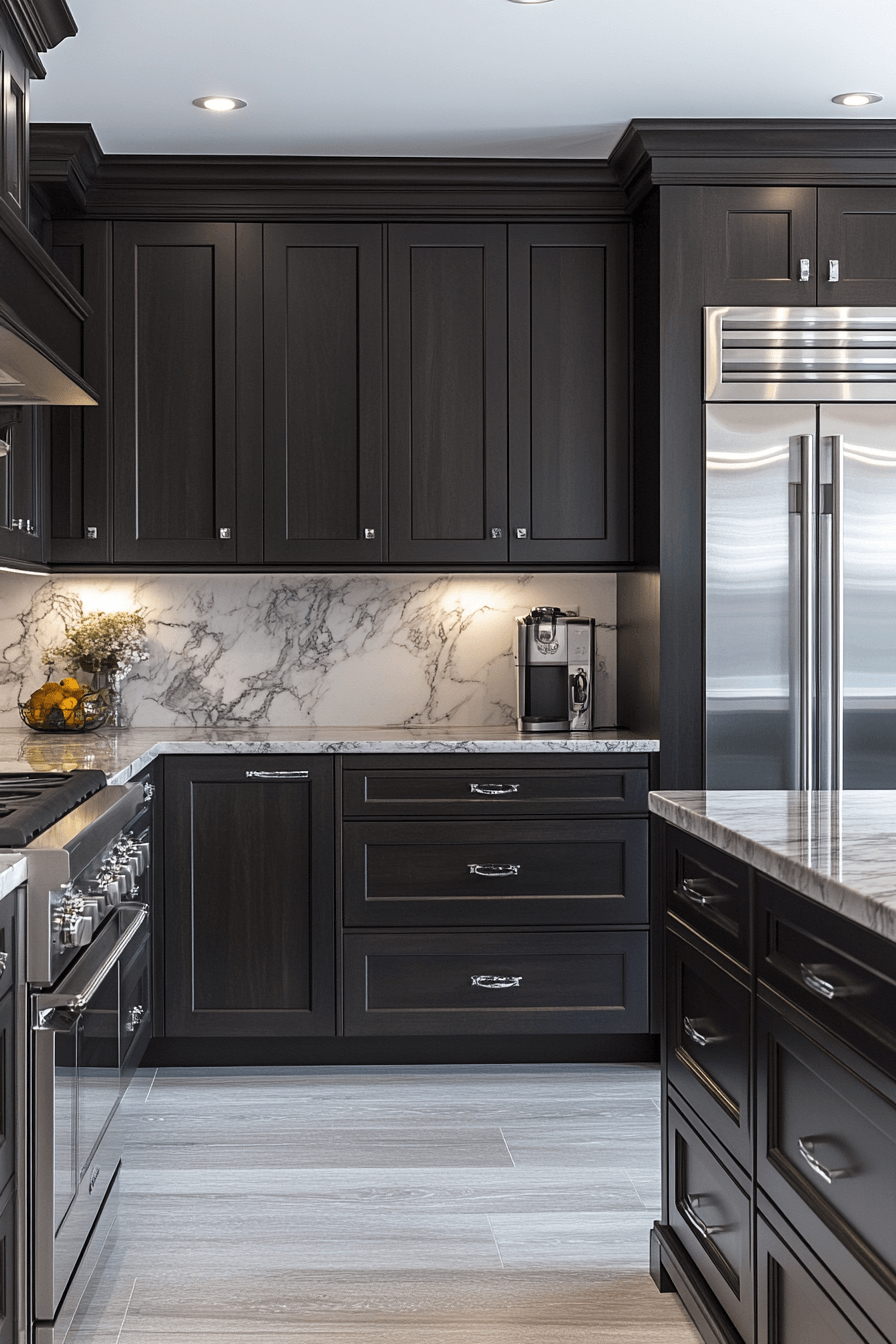 29 Dark Kitchen Aesthetic Touches to Create Your Dream Culinary Retreat 24 dark kitchen aesthetic