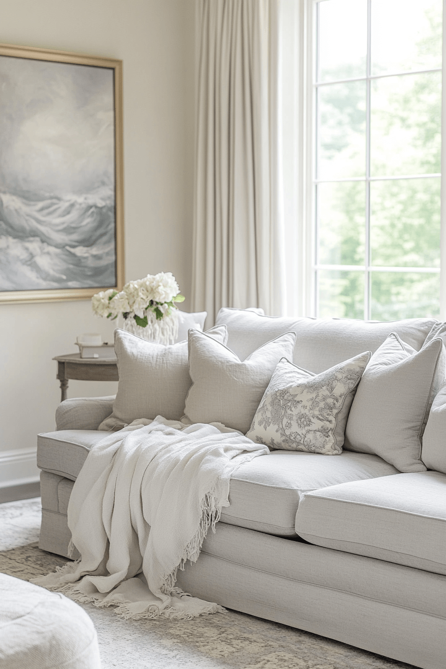 29 Gray Couch Living Room Looks That Never Go Out of Style 24 gray couch living room