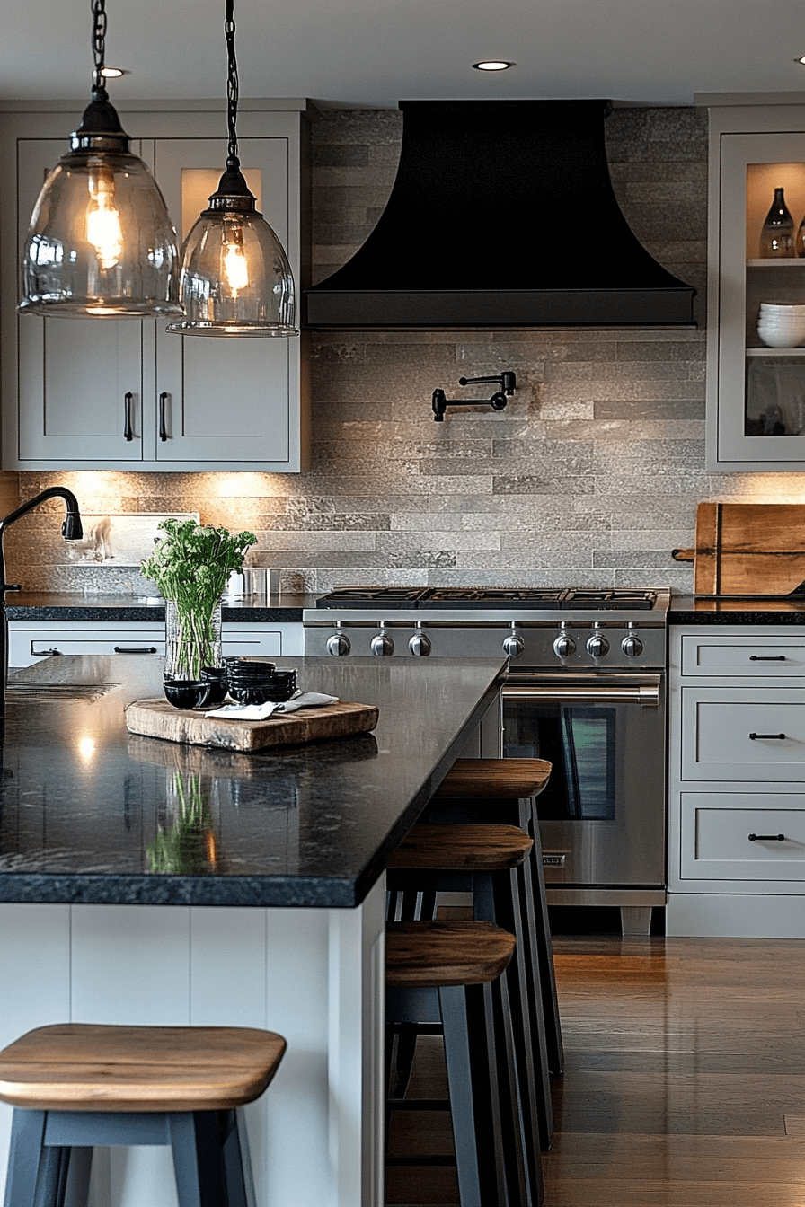 29 Moody Cottage Kitchen Interiors That Radiate Peace and Personality 24 moody cottage kitchen