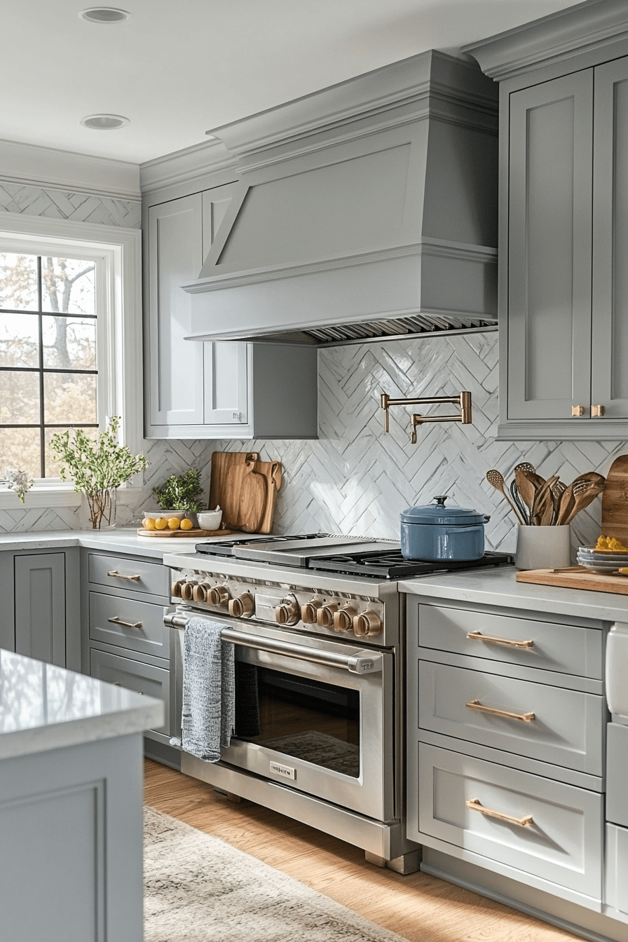 29 Grey Kitchen Cabinets to Transform Your Kitchen with Ease 24 grey kitchen cabinets
