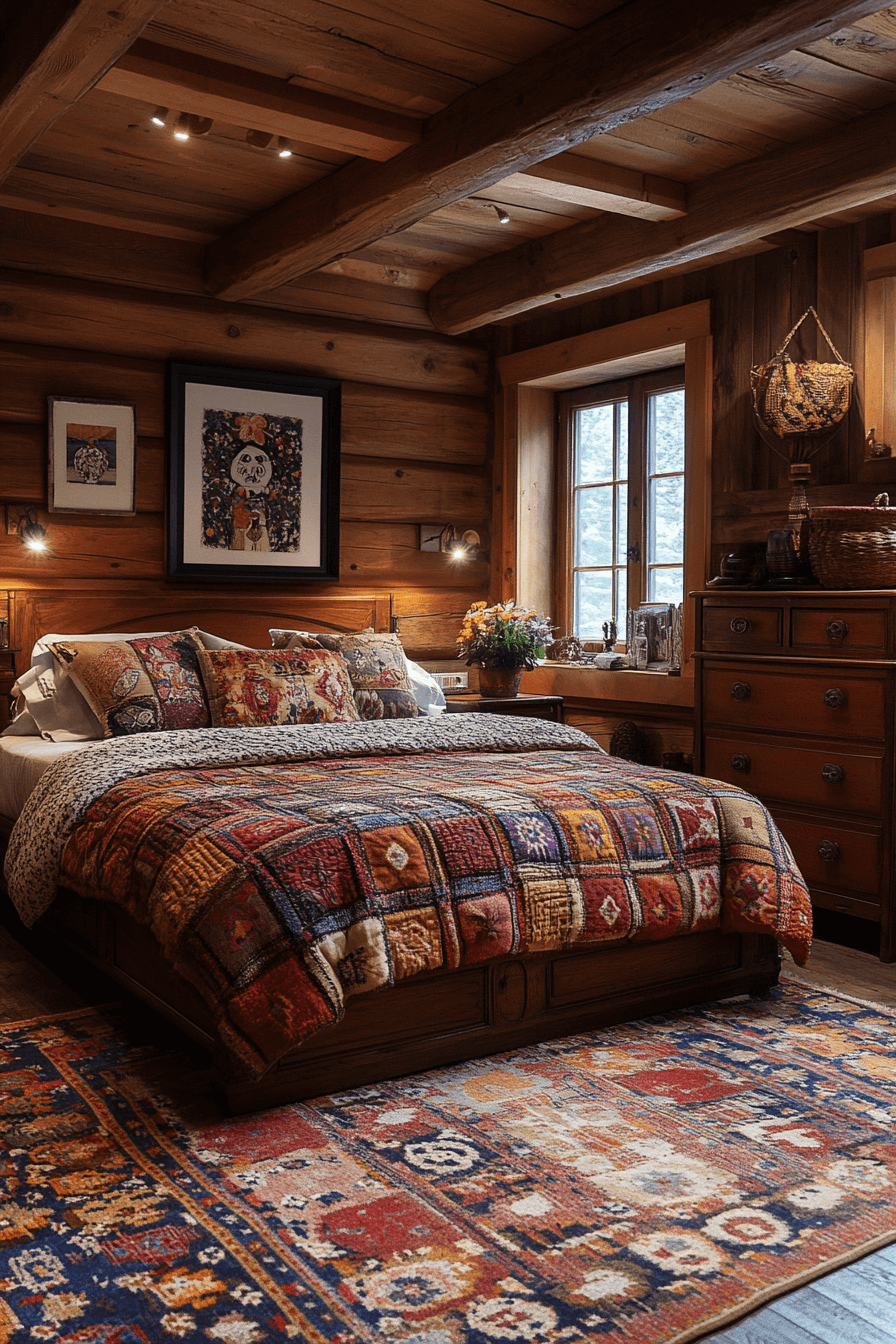 29 Old Cabin Interior Bedroom Styles Full of Nostalgic Charm 25 old cabin interior bedroom
