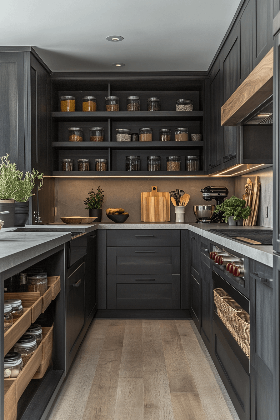 29 Small Moody Kitchen Inspirations That Make Darkness Feel Delightful 25 small moody kitchen